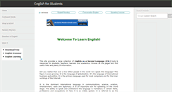 Desktop Screenshot of english-for-students.com